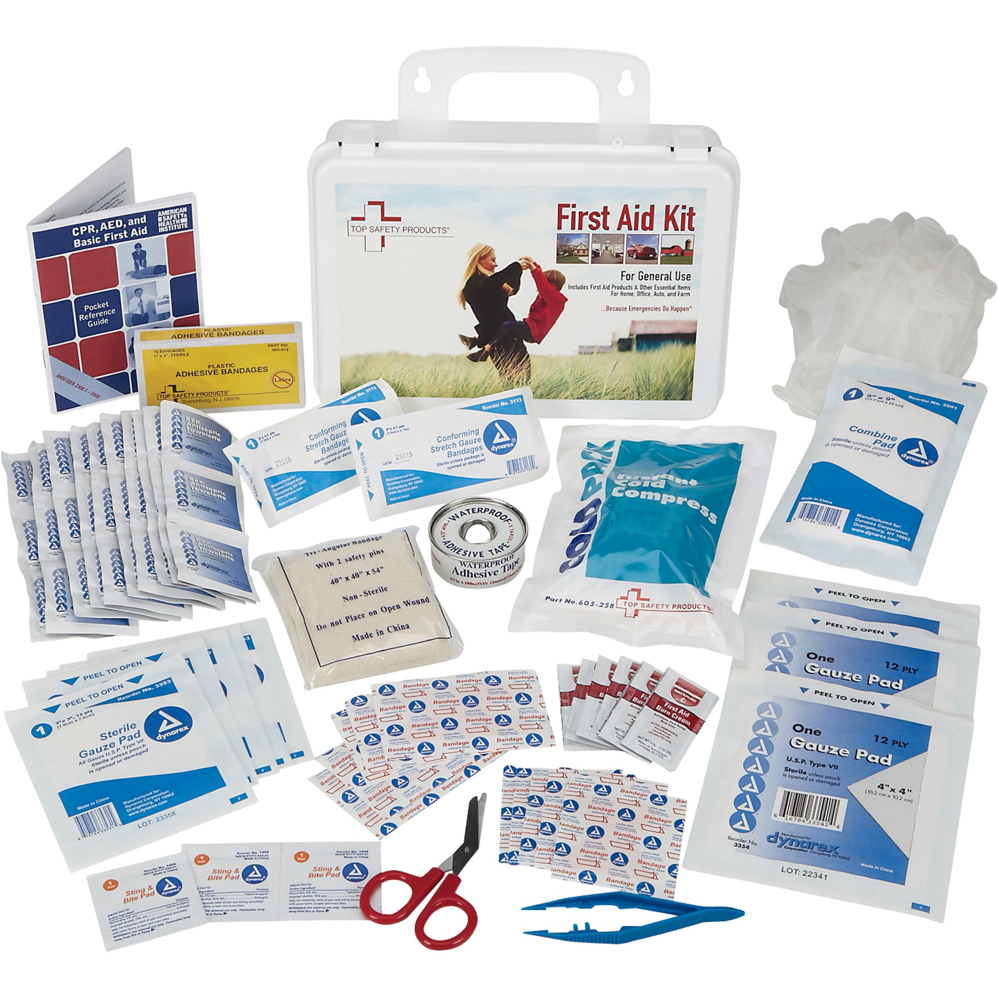 Top Safety Farm General First Aid Kit, Model 640380 Northern Tool